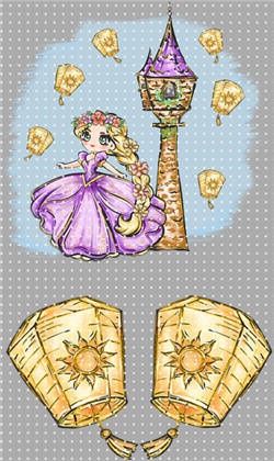 Keychain sticker-Y 1517